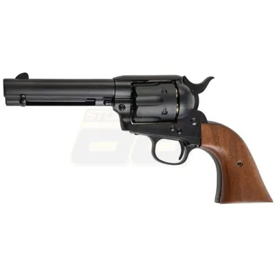 SAA.45 1ST Gen. Late Civillian 4.75 Inch Wood Grip Gas Revolver - Marushin