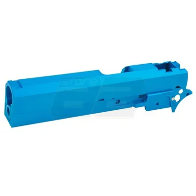 Hi-Capa 5.1 Slide & Frame Kit Aluminum Type Clean - Aqua - Dr.Black