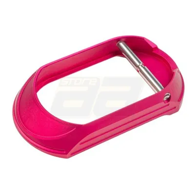 Hi-Capa Aluminum Magwell Type C Polymer & Aluminum Grip - Magenta - Dr.Black