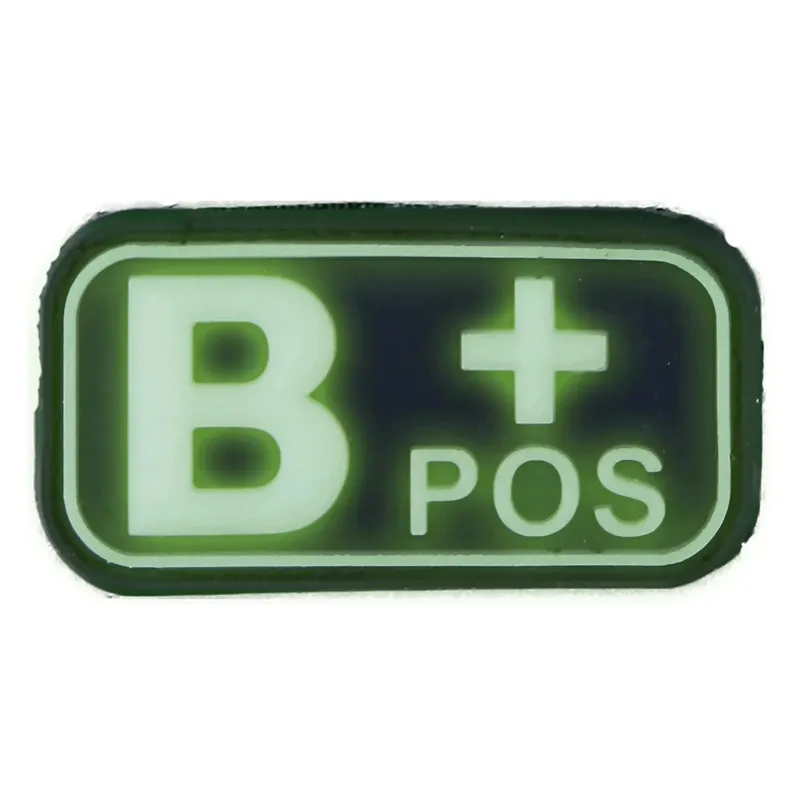 Bundeswehr Original 3D Blutgruppenpatch