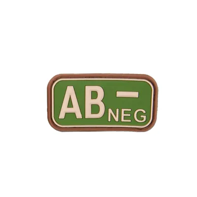 3D Blutgruppenpatch - Bundeswehr Original