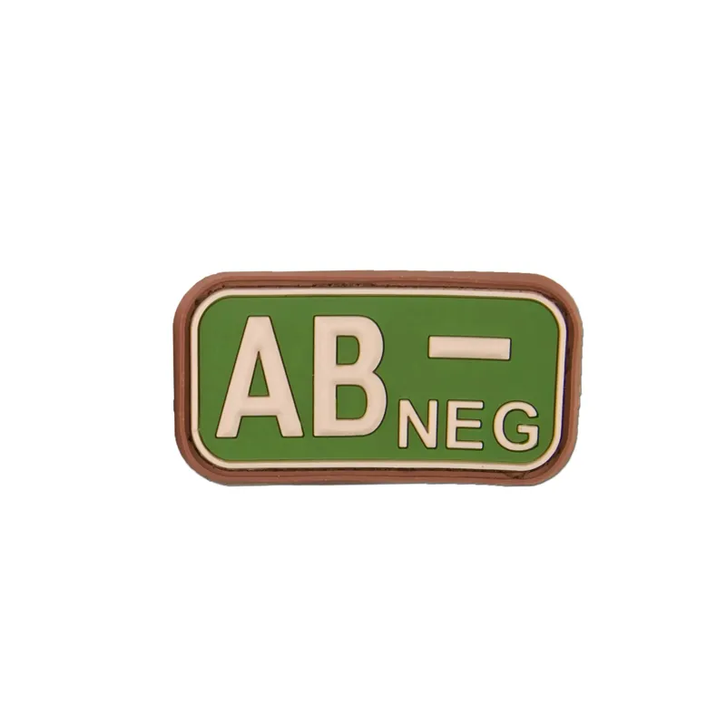 Bundeswehr Original 3D Blutgruppenpatch · Multicam