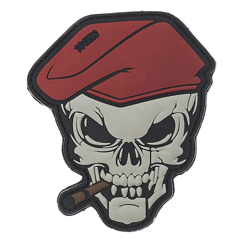 101 Inc 3D Patch Cigar Skull