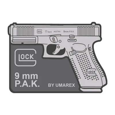 3D Patch Glock Rubber Patch 17 Gen5 SSW - Umarex