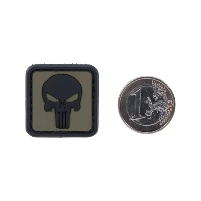 3D Patch Punisher Skull - Bundeswehr Original