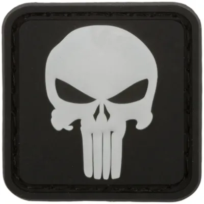 3D Patch Punisher Skull - Bundeswehr Original
