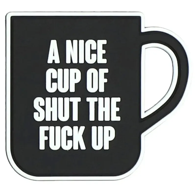 101 Inc 3D Patch PVC A Nice Cup · Negro