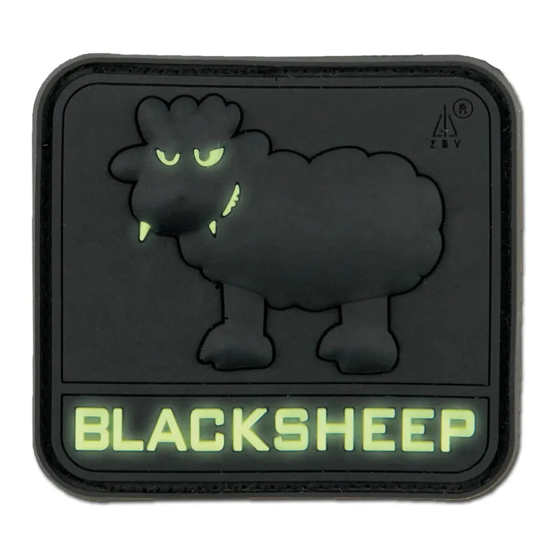 Jackets to go 3D-PATCH BlackSheep Nachleuchtend