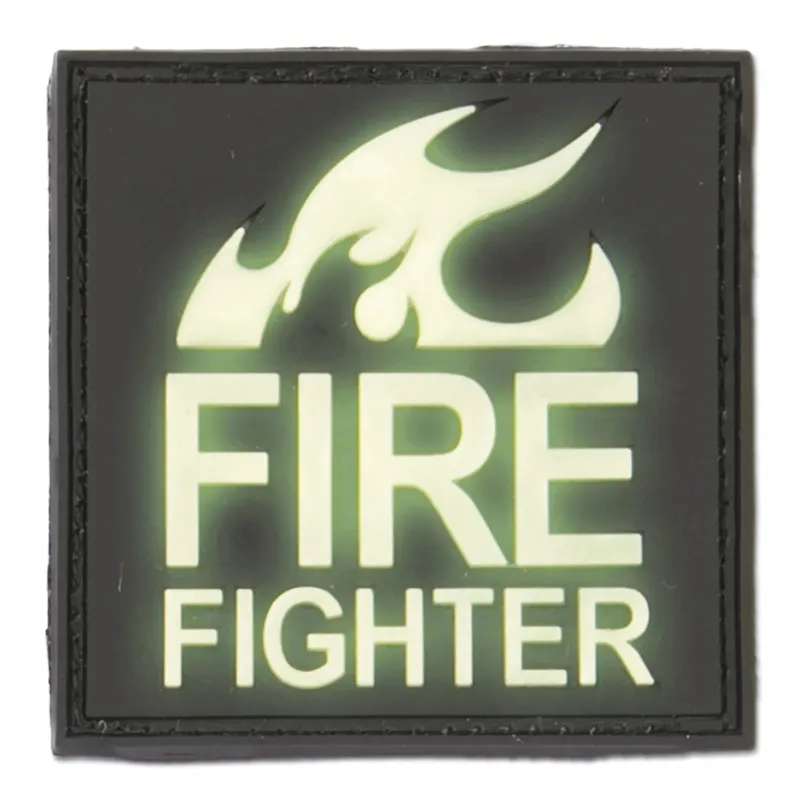 Jackets to go 3D-PATCH Firefighter Nachleuchtend