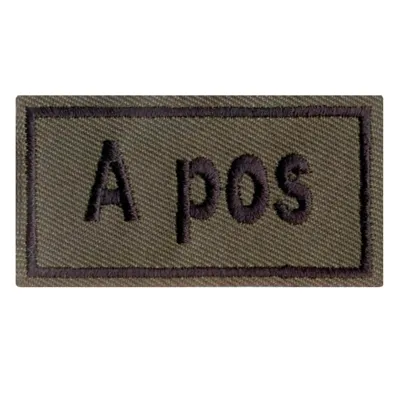 Abzeichen Bloodpatch A Pos - Bundeswehr Original