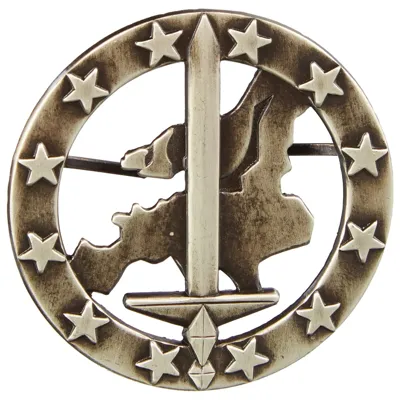 Abzeichen BW Barett Eurocorps - Bundeswehr Original