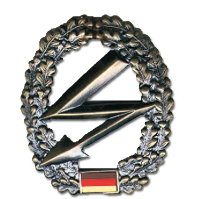 Abzeichen BW Barett Fernmeldetruppe - Bundeswehr Original