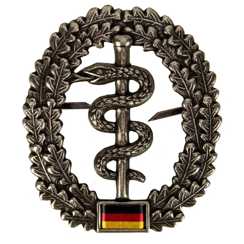 ASMC Abzeichen BW Barett Sanitätstruppe