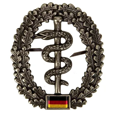 Abzeichen BW Barett Sanitätstruppe - ASMC