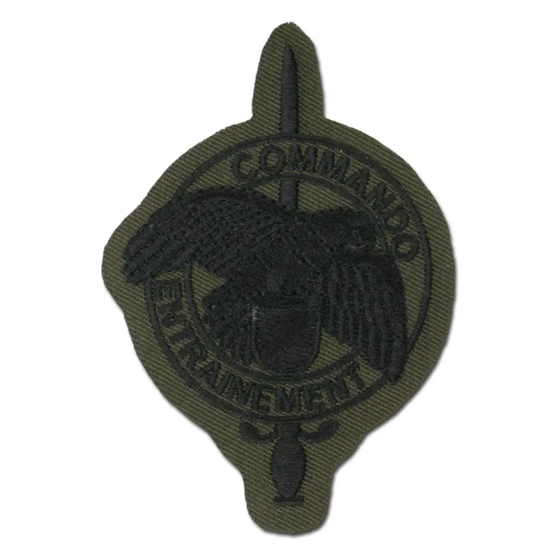 Bundeswehr Original Abzeichen FR Commando Entrainement · Verde / OD