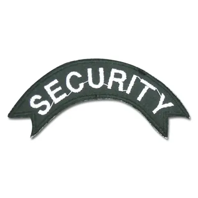 Abzeichen Security Halbrund - JR Emblem Co