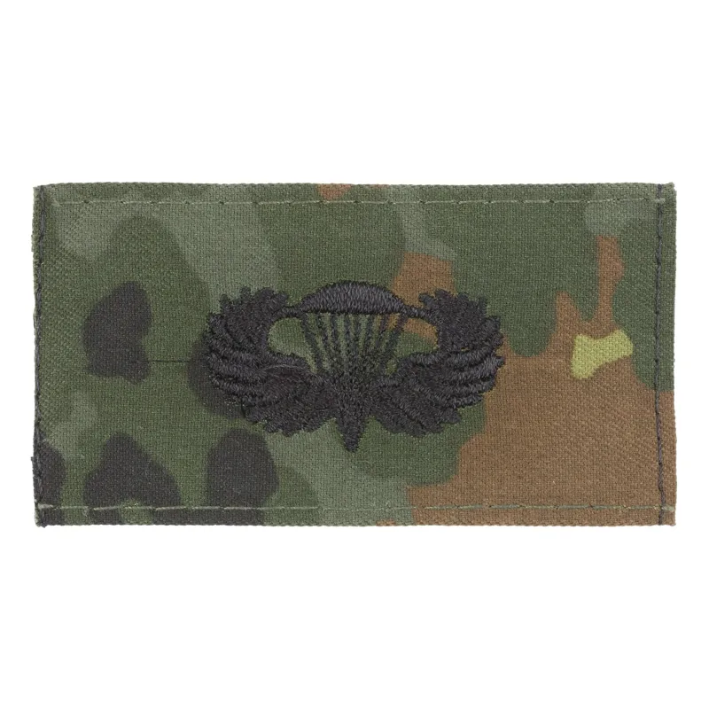 Bundeswehr Original Abzeichen Springer Textil US · Flecktarn