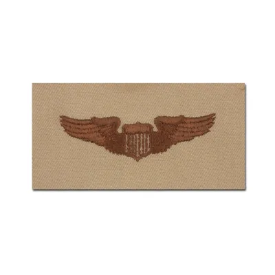Abzeichen US Pilot Textil - JR Emblem Co