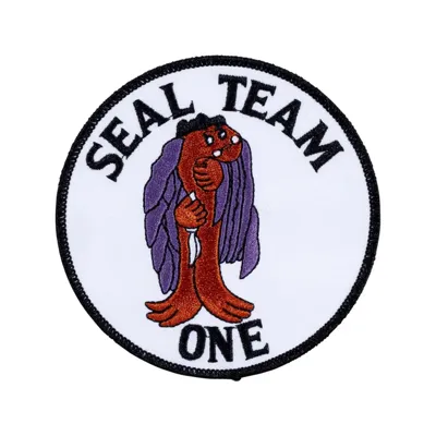 Abzeichen US Textil SEAL Team - ASMC