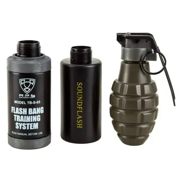 Thunder B Airsoft-Granate Sound Grenade Set Pineapple Shell