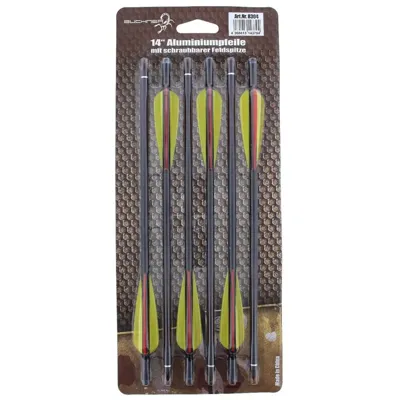Aluminiumpfeile 14 Zoll 6ER Pack - Buchner