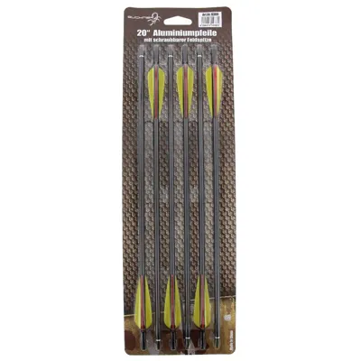 Aluminiumpfeile 20 Zoll 6ER Pack - Buchner