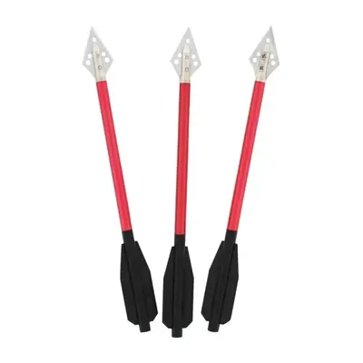 Aluminiumpfeile 6.5 Zoll Mit Jagdspitze 3ER Pack - Buchner