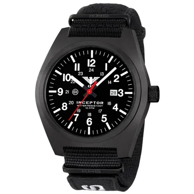 Armbanduhr Inceptor Steel XTAC Natoband - KHS Tactical Gear