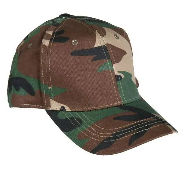 Mil-Tec Baseballcap Kinder · Woodland