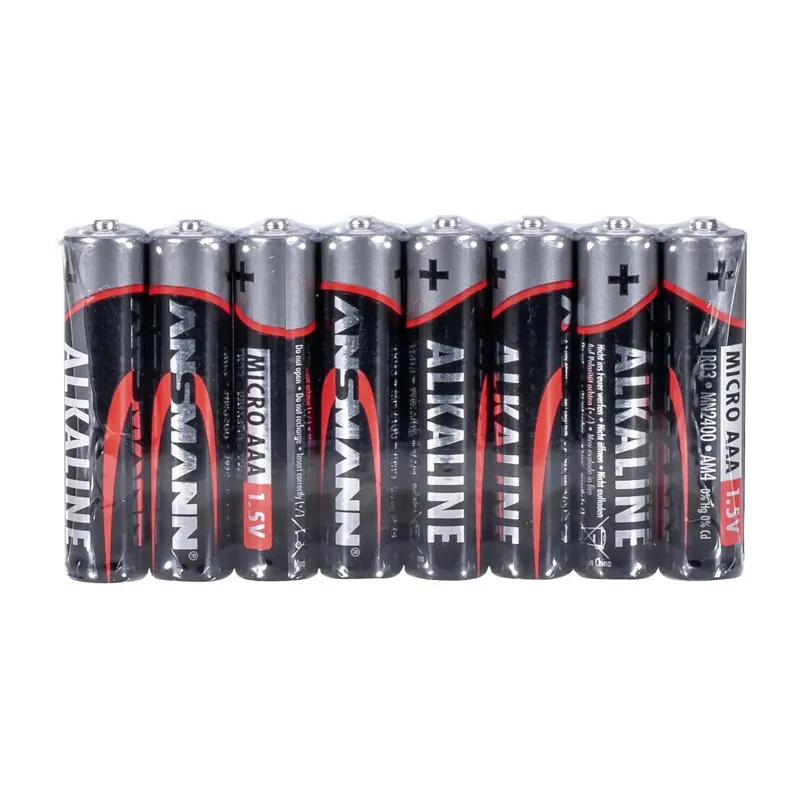 Ansmann Batterie Alkaline AAA 1.5 V 8ER Pack