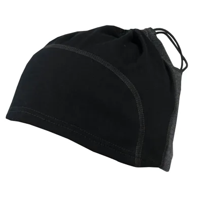 Beanie LightWool Multifunction Jet Marengo - Aclima