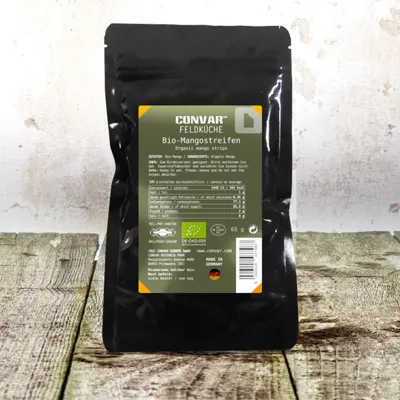 Bio Mangostreifen 60 g - CONVAR Feldküche