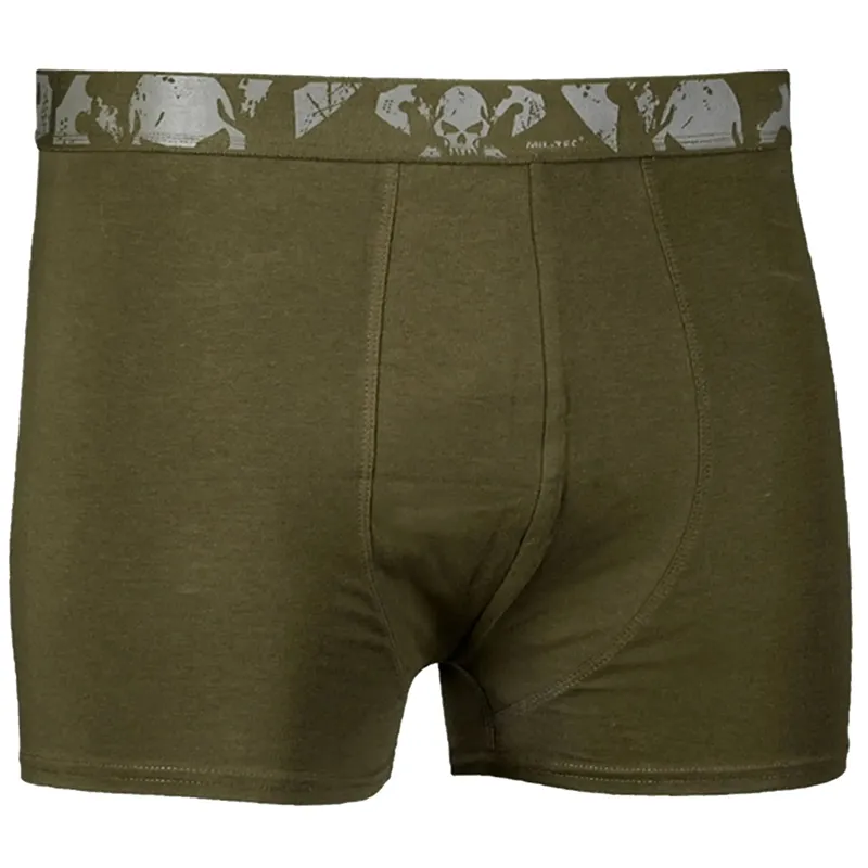 Mil-Tec Boxershorts Skull · Negro