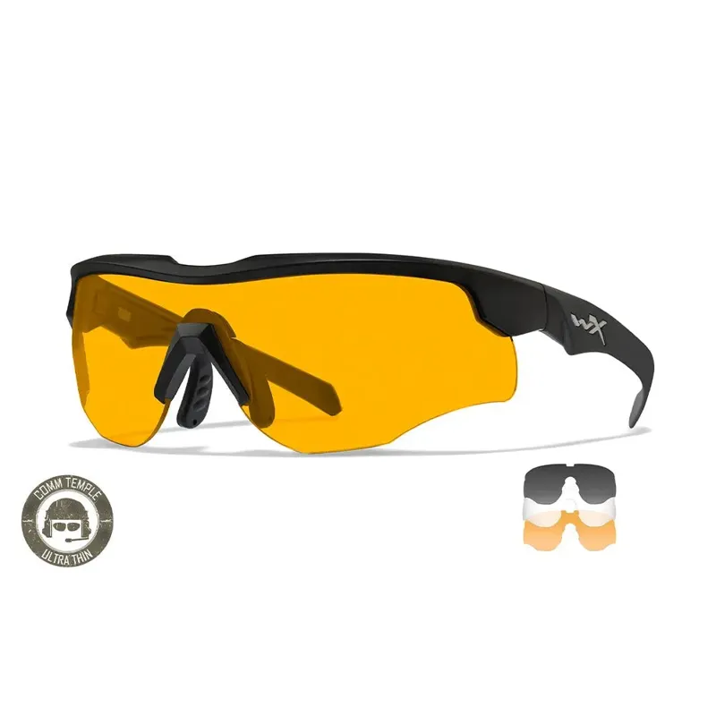 Wiley X Brille Rogue Comm · Negro