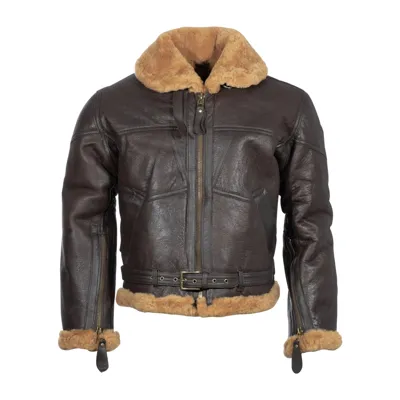 Britische Bomberjacke RAF Lammfell - Mil-Tec