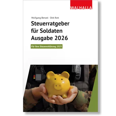 Buch Steuerratgeber Für Soldaten Ausgabe 2026 - Walhalla Verlag