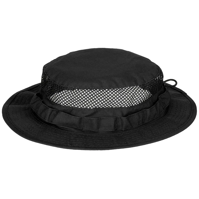 MFH Buschhut Mesh Boonie · Negro