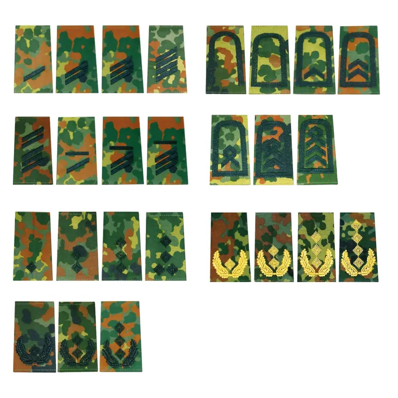 NfD BW Rangabzeichen Heer · Flecktarn schwarz