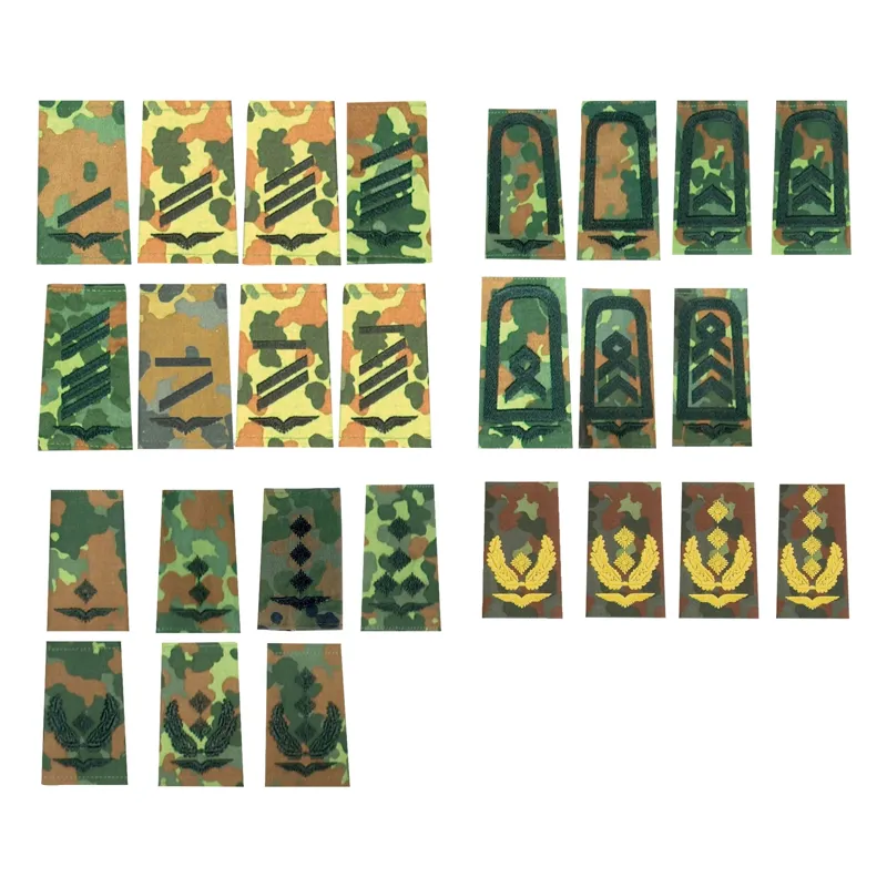 NfD BW Rangabzeichen Luftwaffe · Flecktarn schwarz