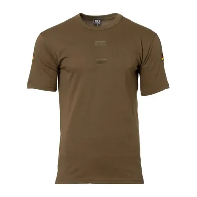 BW Tropen T-Shirt Import Klett Nationalitätsabzeichen - MFH