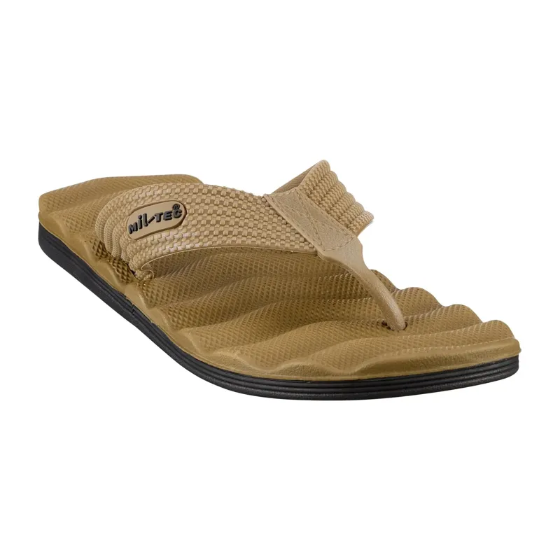 Mil-Tec Combat Zehensandalen · Coyote