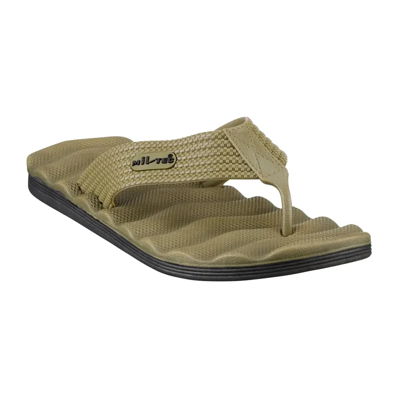 Mil-Tec Combat Zehensandalen · Verde / OD