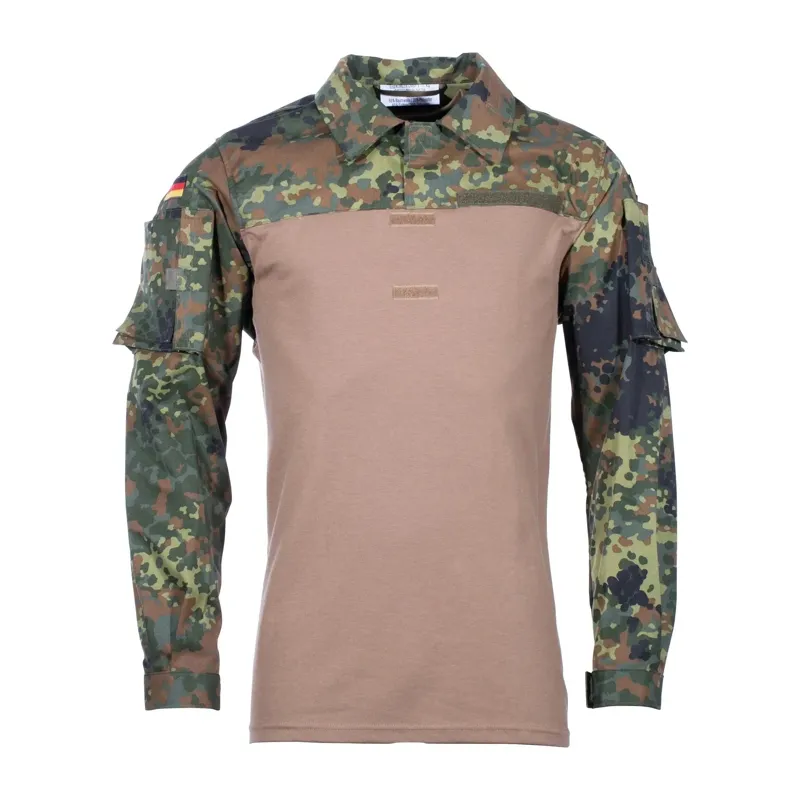 Leo Köhler Combatshirt · Flecktarn