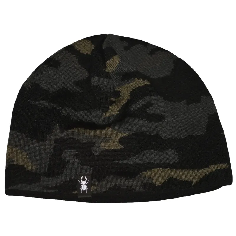 ArmyBug Commando Beanie · Black camo