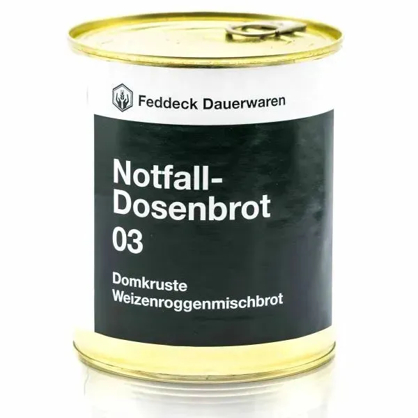 Feddeck Dauerwaren Domkrustenbrot Dose 380 g