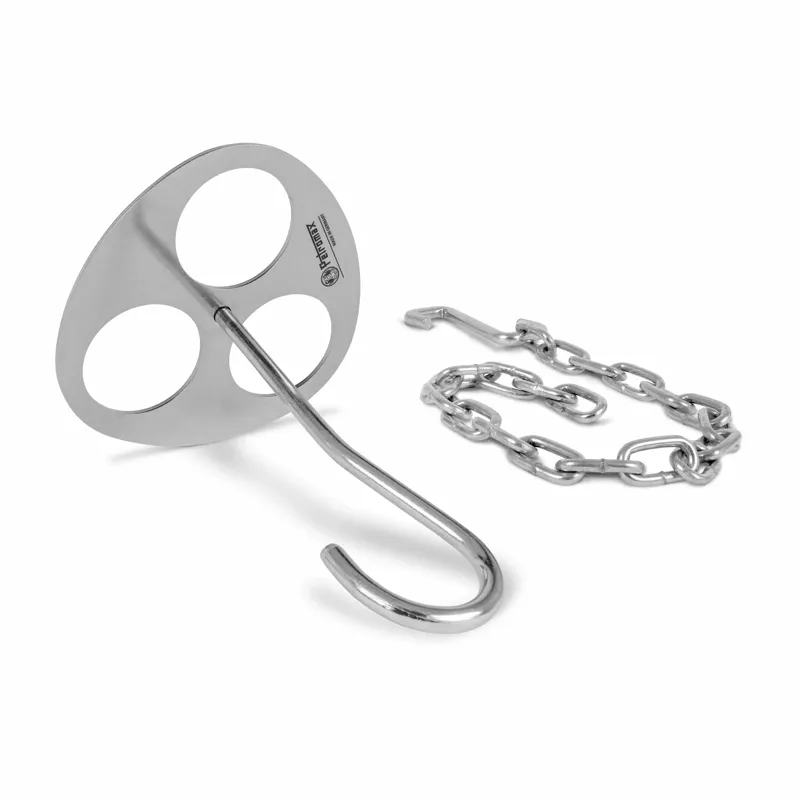 Petromax Dreibein-Ring Groß Silberfarben