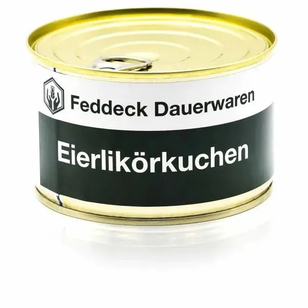 Feddeck Dauerwaren Eierlikörkuchen Dose 155 g
