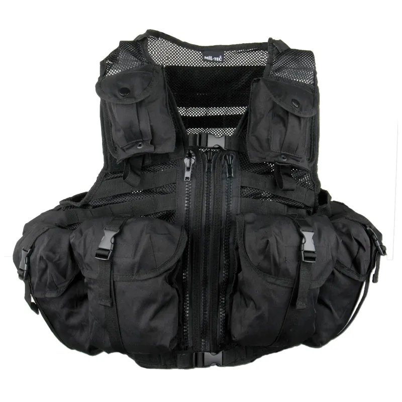 Mil-Tec Einsatzweste Tactical Modular · Negro