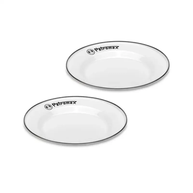 Petromax Emaille Teller 26 cm 2ER Set