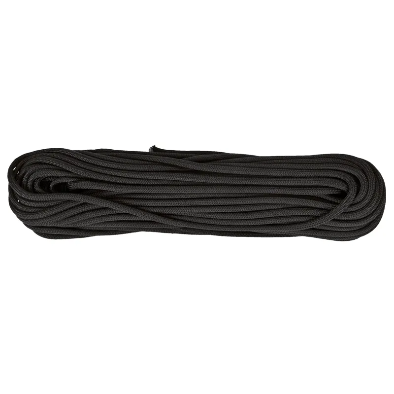 Mil-Tec Fallschirmleine 16 Meter · Negro